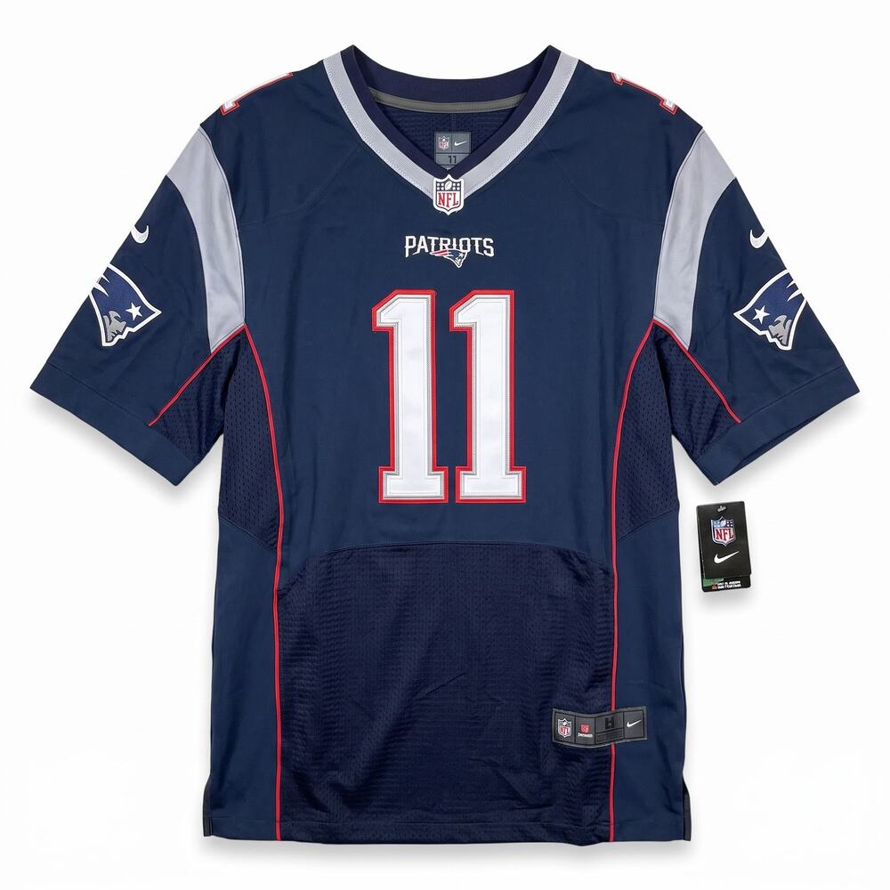 Nike NFL New England Patriots Julian Edelman Stitched Jersey Size 48 2012 NWT